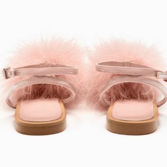 Zara Feather Sandals - Picture 7 of 7